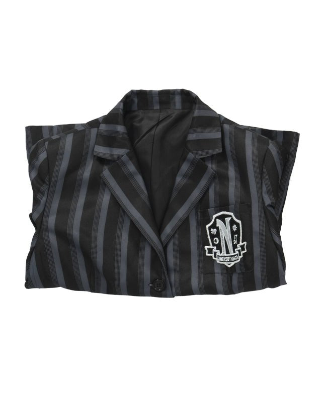 The Addams Family Wednesday Nevermore School Uniform Cosplay Costume - Cosparty