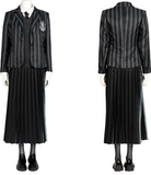 The Addams Family Wednesday Nevermore School Uniform Cosplay Costume - Cosparty