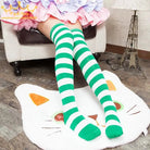 Thigh High Lolita Style Socks with Quality Elastic Comfort - Cosparty