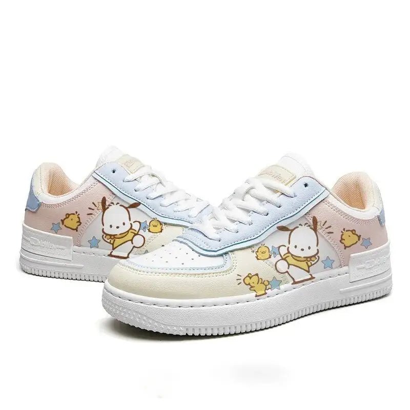 Tiny Pupper Pastel Sneakers for Kawaii Style and Comfort - Cosparty
