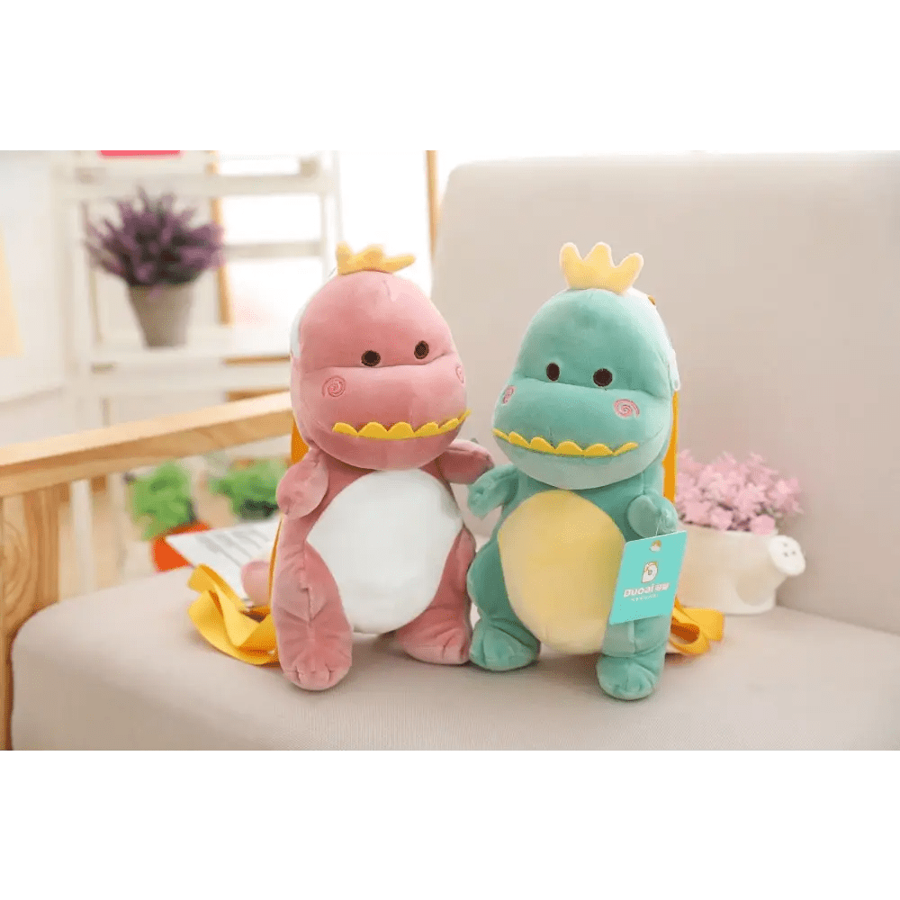 Tiny T - Rex Dinosaur Plush Backpack for Kawaii Goodies - Cosparty