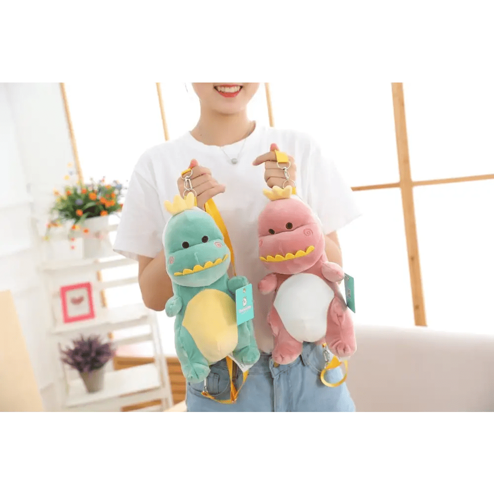 Tiny T - Rex Dinosaur Plush Backpack for Kawaii Goodies - Cosparty