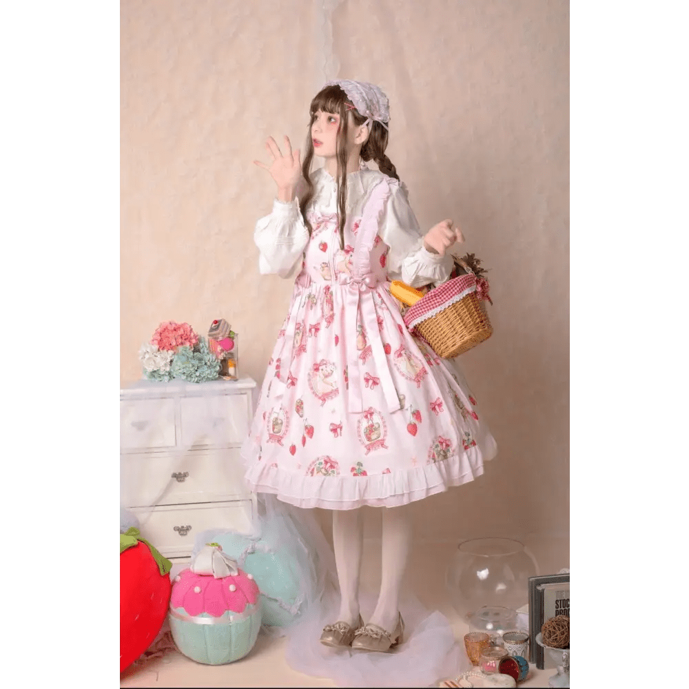 Traditional Sweet Lolita Dress for Kawaii Pastel Lovers - Cosparty