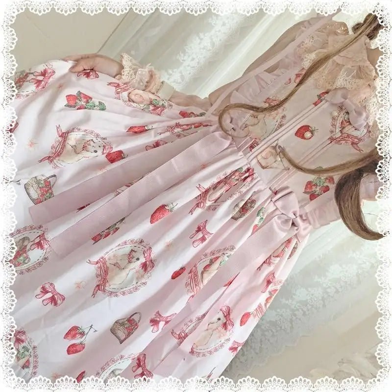 Traditional Sweet Lolita Dress for Kawaii Pastel Lovers - Cosparty