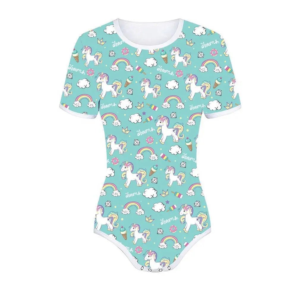 Unicorn Adult Onesie in Pink or Blue Available Now in New Condition - Cosparty