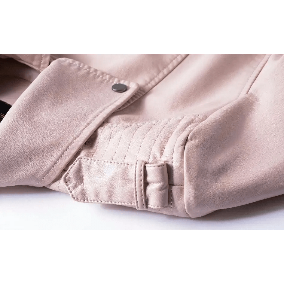 Vegan Leather Moto Jacket for Cosparty in Multiple Colors - Cosparty