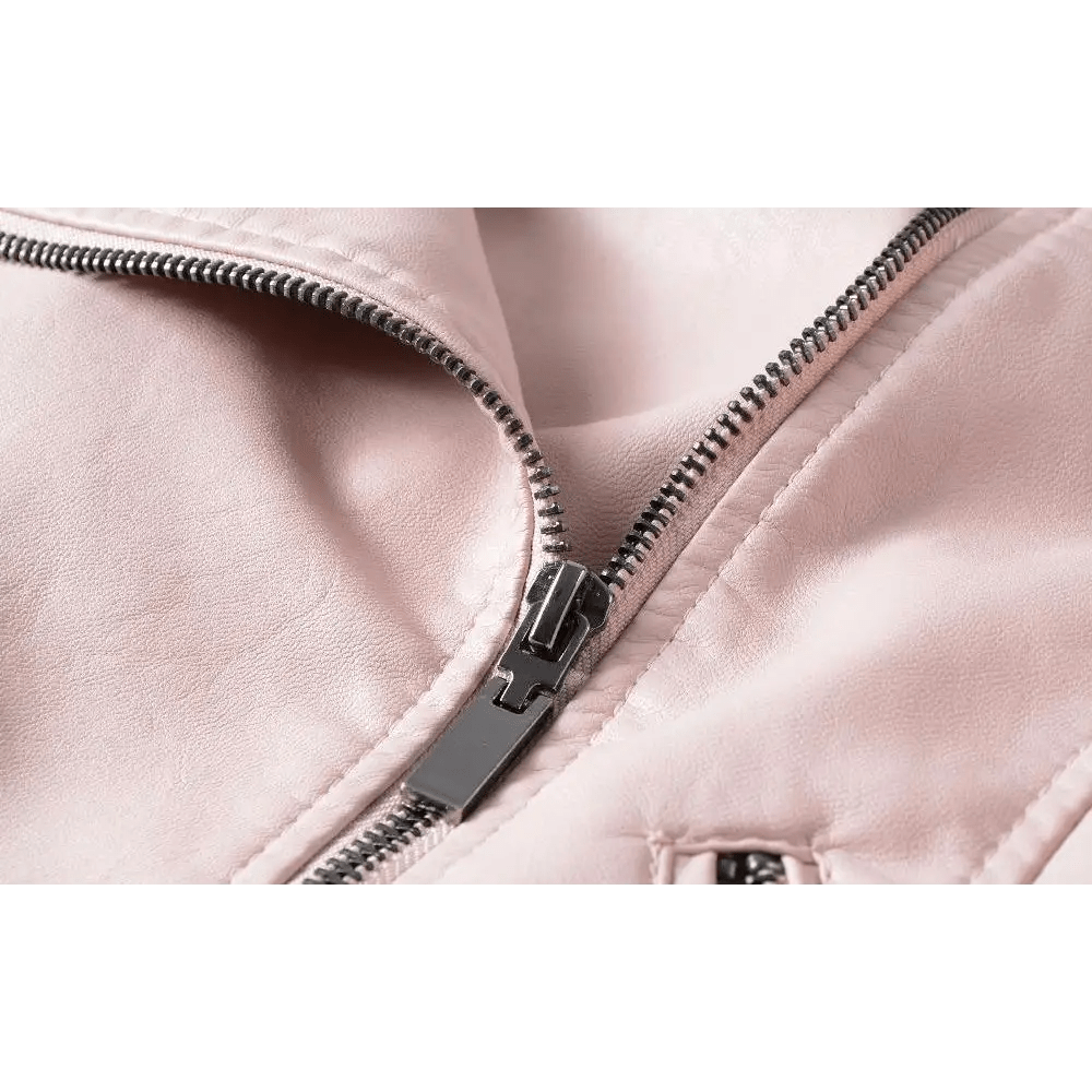 Vegan Leather Moto Jacket for Cosparty in Multiple Colors - Cosparty