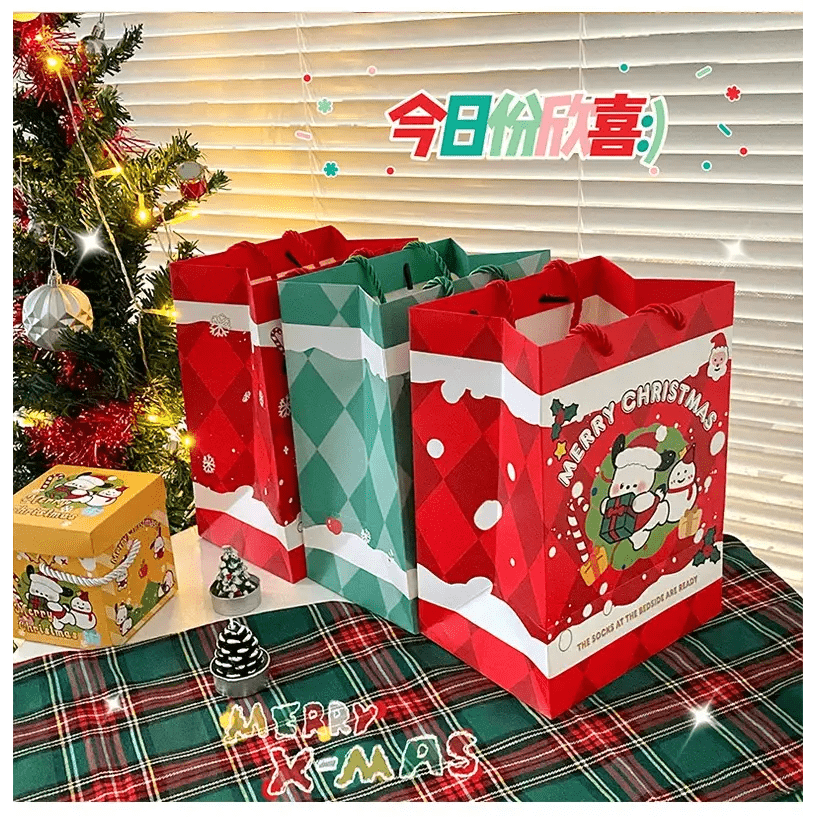 Very Kawaii Holiday Gift Bags for Whimsical Seasonal Gifting - Cosparty