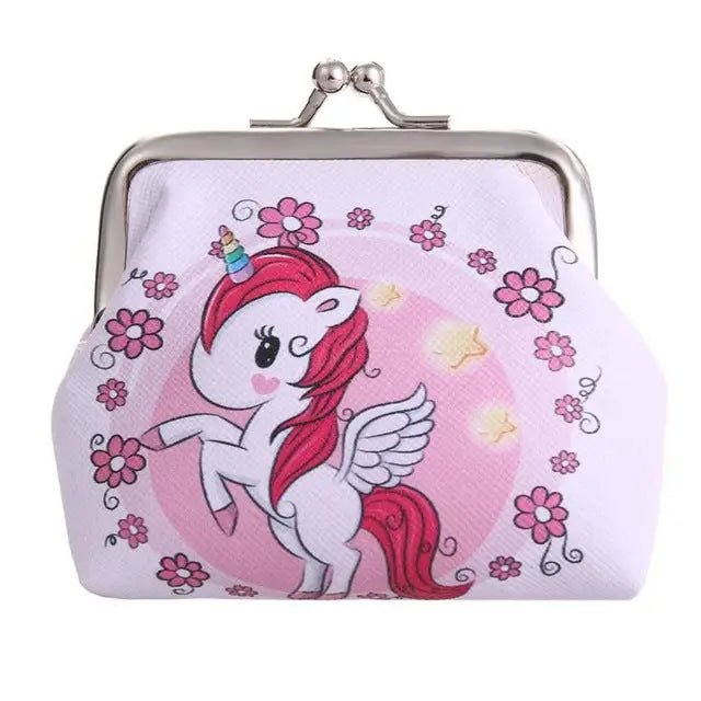 Vibrant Unicorn Coin Bag in Pastel Kawaii Styles - Cosparty