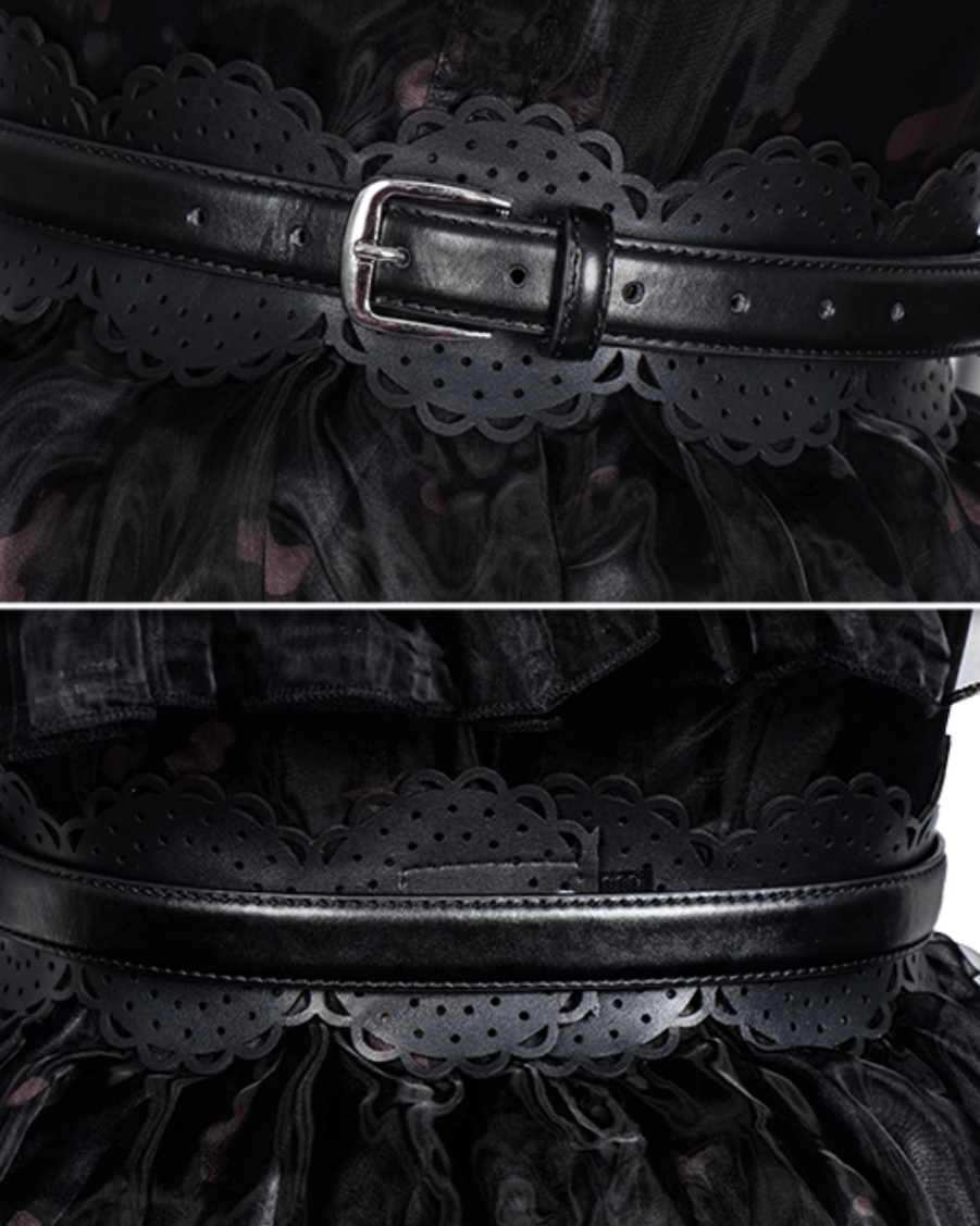 Wednesday Season 1 Ball Dress Cosplay Costume - Cosparty