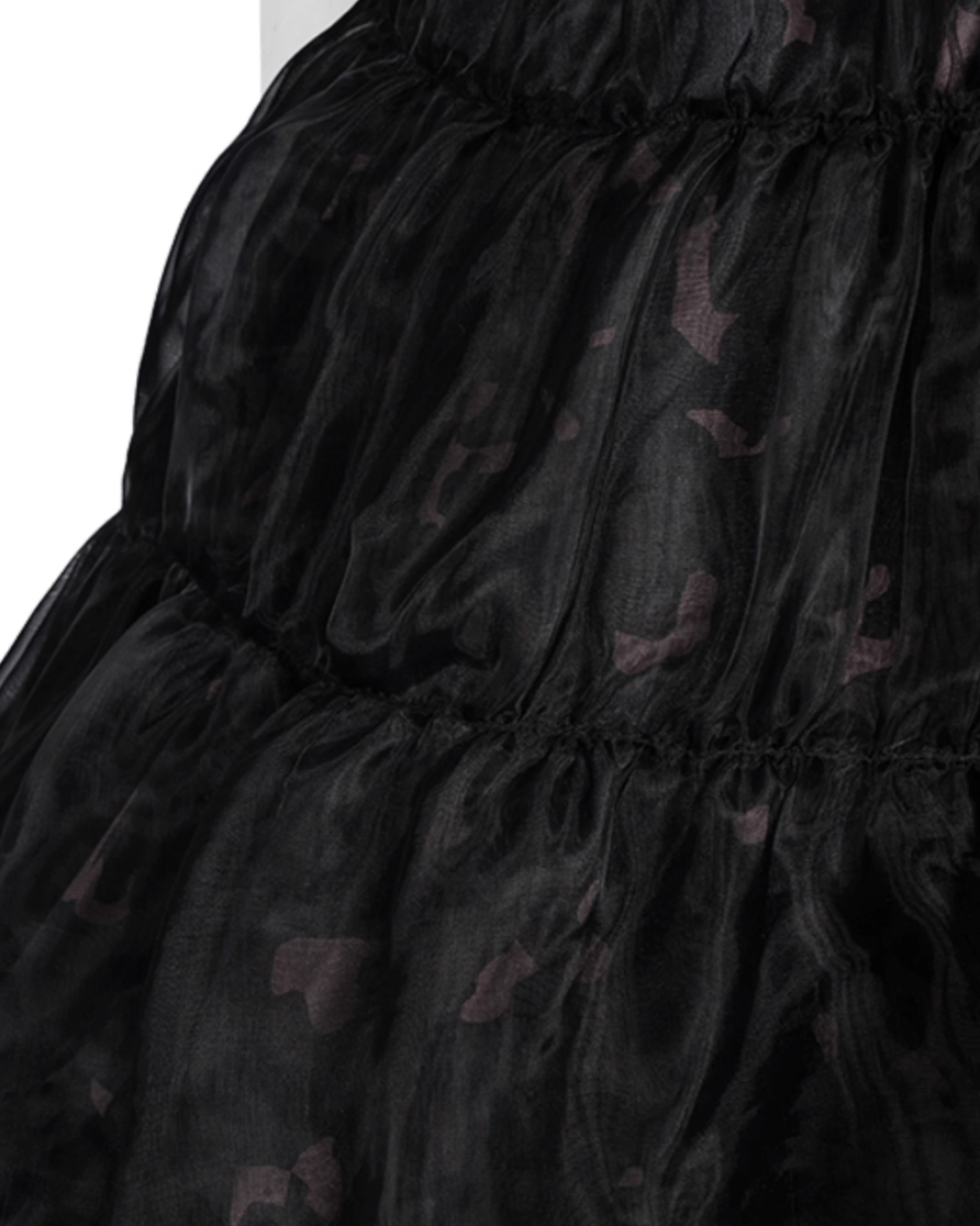 Wednesday Season 1 Ball Dress Cosplay Costume - Cosparty