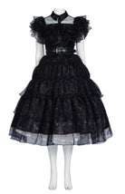 Wednesday Season 1 Ball Dress Cosplay Costume - Cosparty