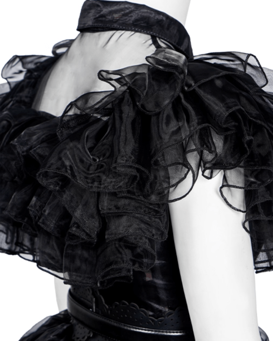 Wednesday Season 1 Ball Dress Cosplay Costume - Cosparty