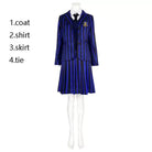 Wednesday Season 1 Enid Sinclair Cosplay Costume and Wig - Cosparty