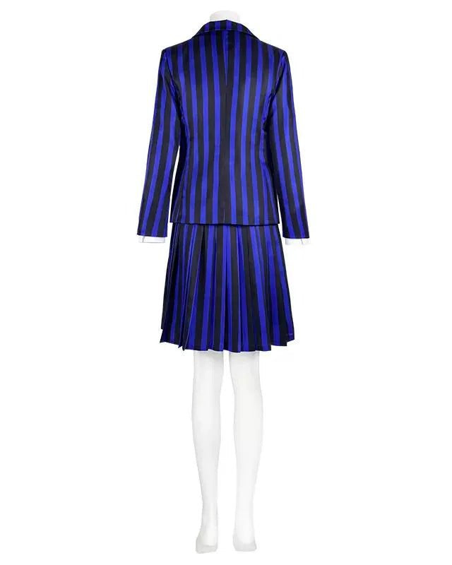 Wednesday Season 1 Enid Sinclair Cosplay Costume and Wig - Cosparty