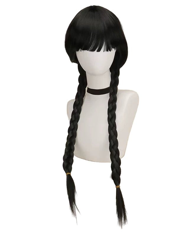 Wednesday Season 1 Leather Cat Jumpsuit Cosplay Costume - Cosparty