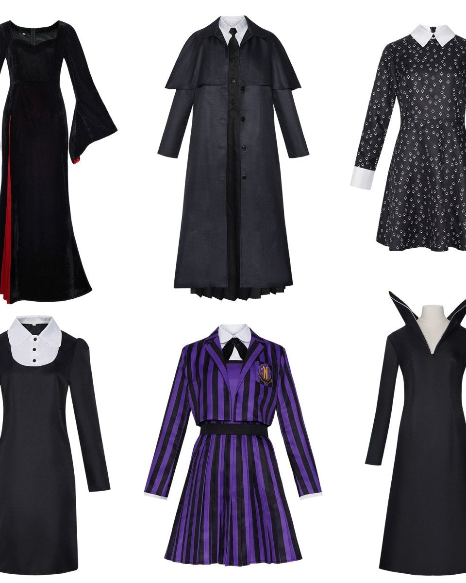 Wednesday Season 2 Cosplay The Addams Family Wednesday School Costume Cosplay Halloween Costume - Cosparty