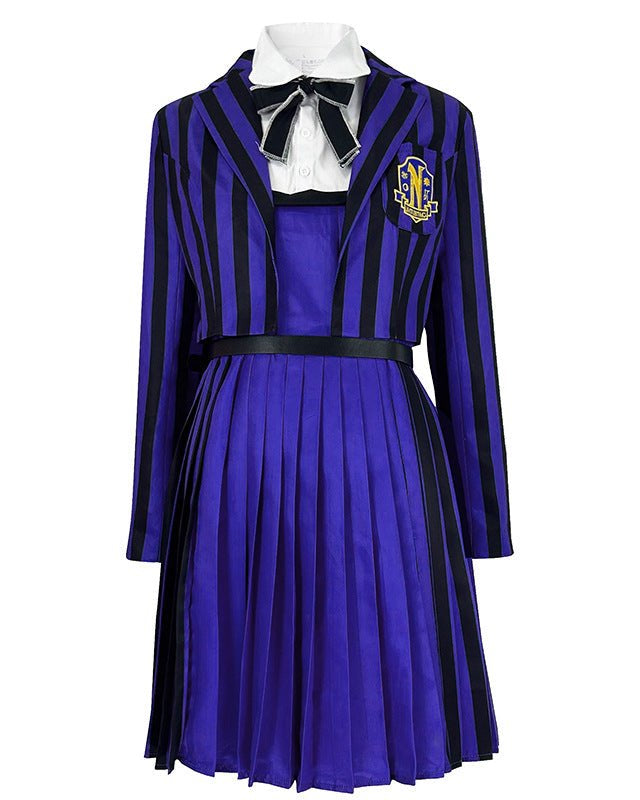 Wednesday Season 2 Enid Sinclair Nevermore School Uniform Cosplay Costume - Cosparty