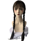 Wednesday The Addams Family braided Cosplay Wig - Cosparty