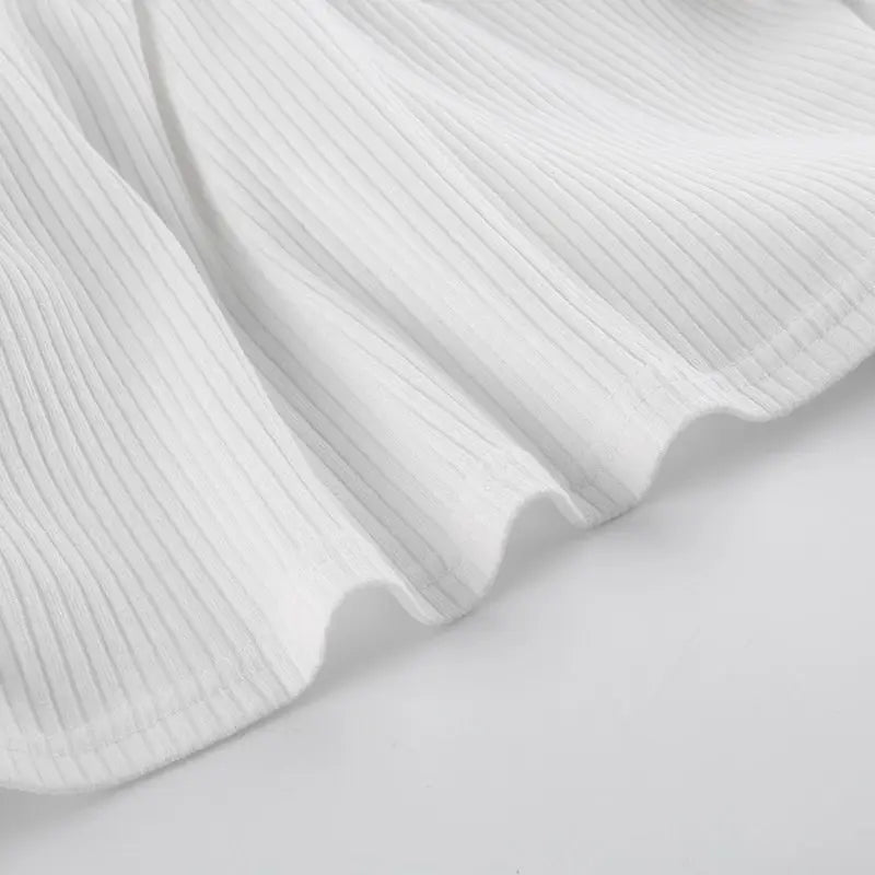 White Fur Trim Striped Cable Knit Cardigan for Cozy Days - Cosparty