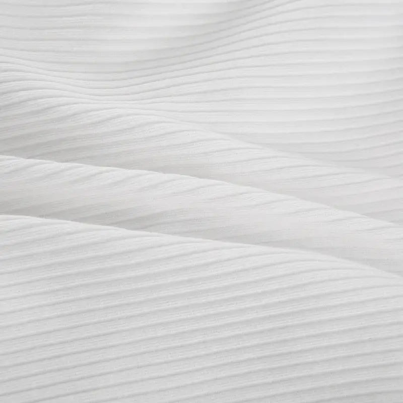 White Fur Trim Striped Cable Knit Cardigan for Cozy Days - Cosparty