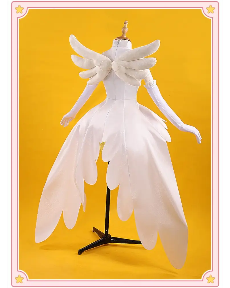 Yellow Card Captor Sakura Cosplay Costume in Premium Quality Materials - costume