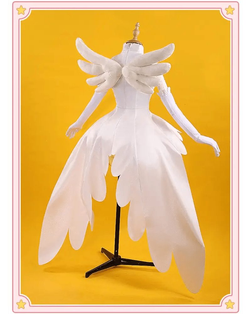 Yellow Card Captor Sakura Cosplay Costume in Premium Quality Materials - Cosparty