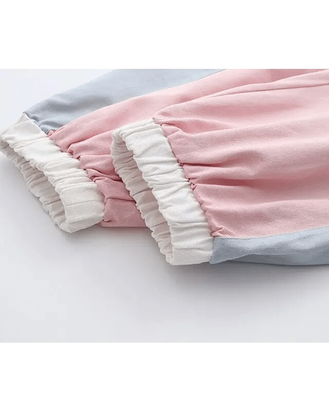 Yummy Bunny Cargo Joggers in Playful Pastel Colors - Cosparty