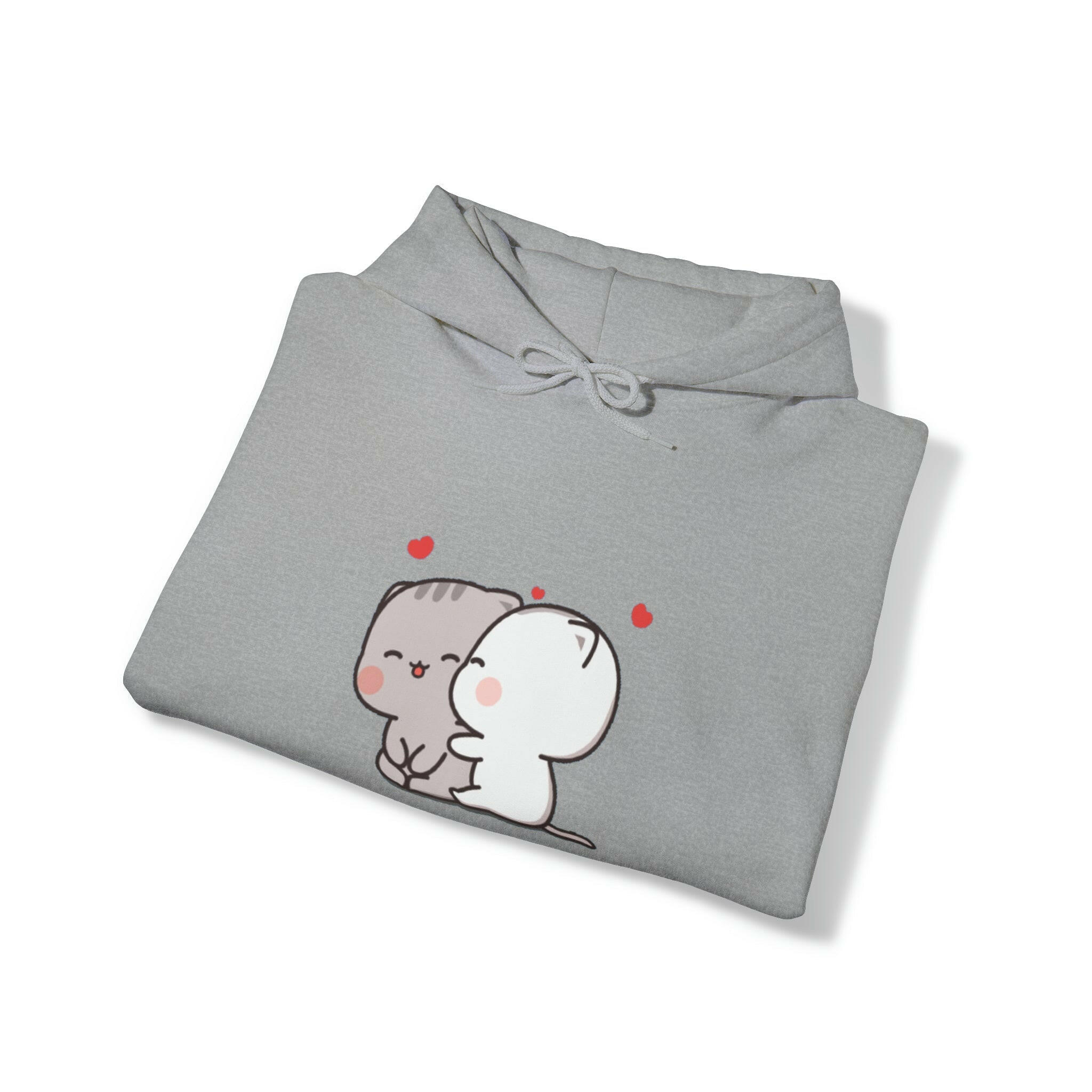 Peach & Goma Hoodie – Cute and Cozy Kawaii Style.