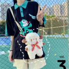 3D Kawaii Ram Sheep Crossbody Handbag for Cosparty - Cosparty