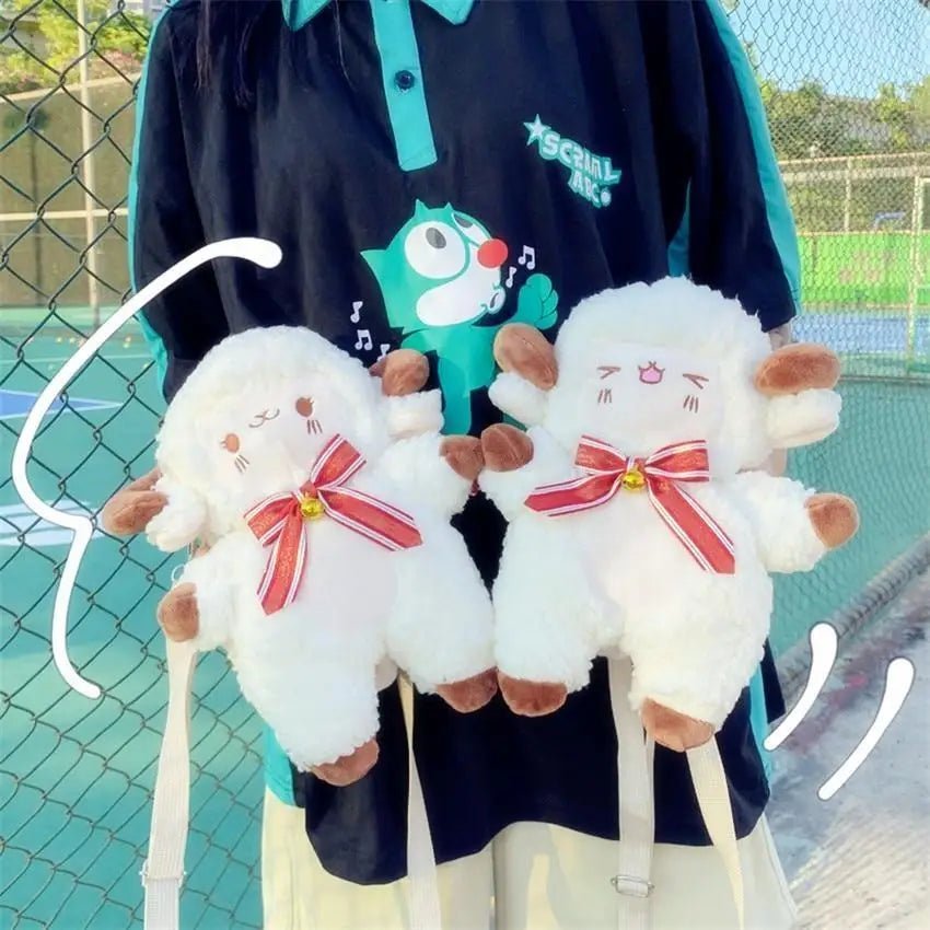 3D Kawaii Ram Sheep Crossbody Handbag for Cosparty - Cosparty