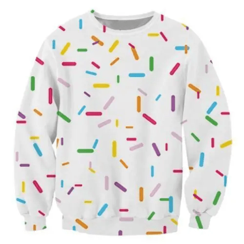 90s - Inspired Bold Crewneck Sweater for Unique Style - Cosparty
