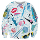 90s - Inspired Bold Crewneck Sweater for Unique Style - Cosparty