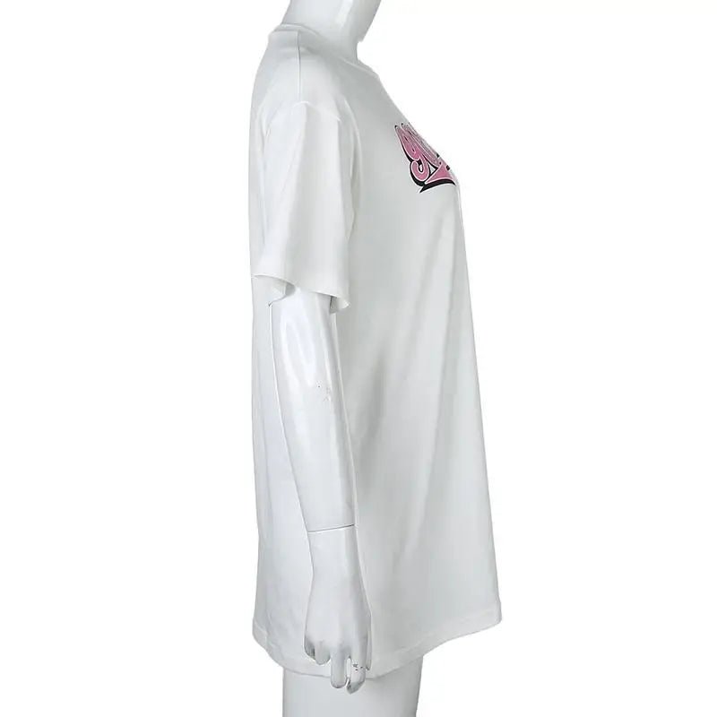 90s Oversized Tee for Ultimate Versatility and Style - Cosparty