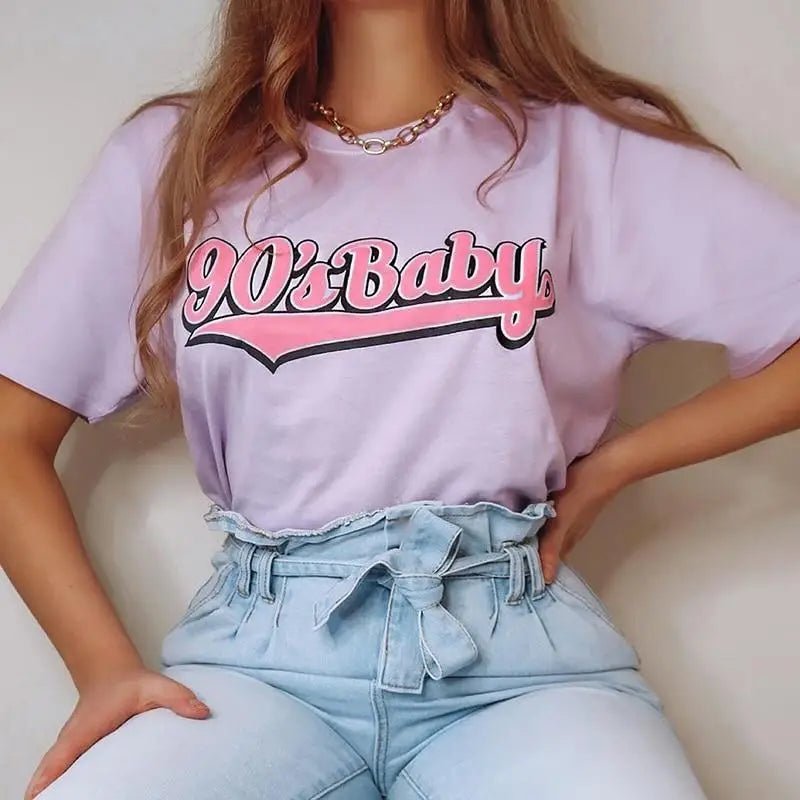 90s Oversized Tee for Ultimate Versatility and Style - Cosparty