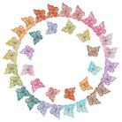 90s Princess Butterfly Clips in Vibrant Colors for Fun Hair Styles - Cosparty