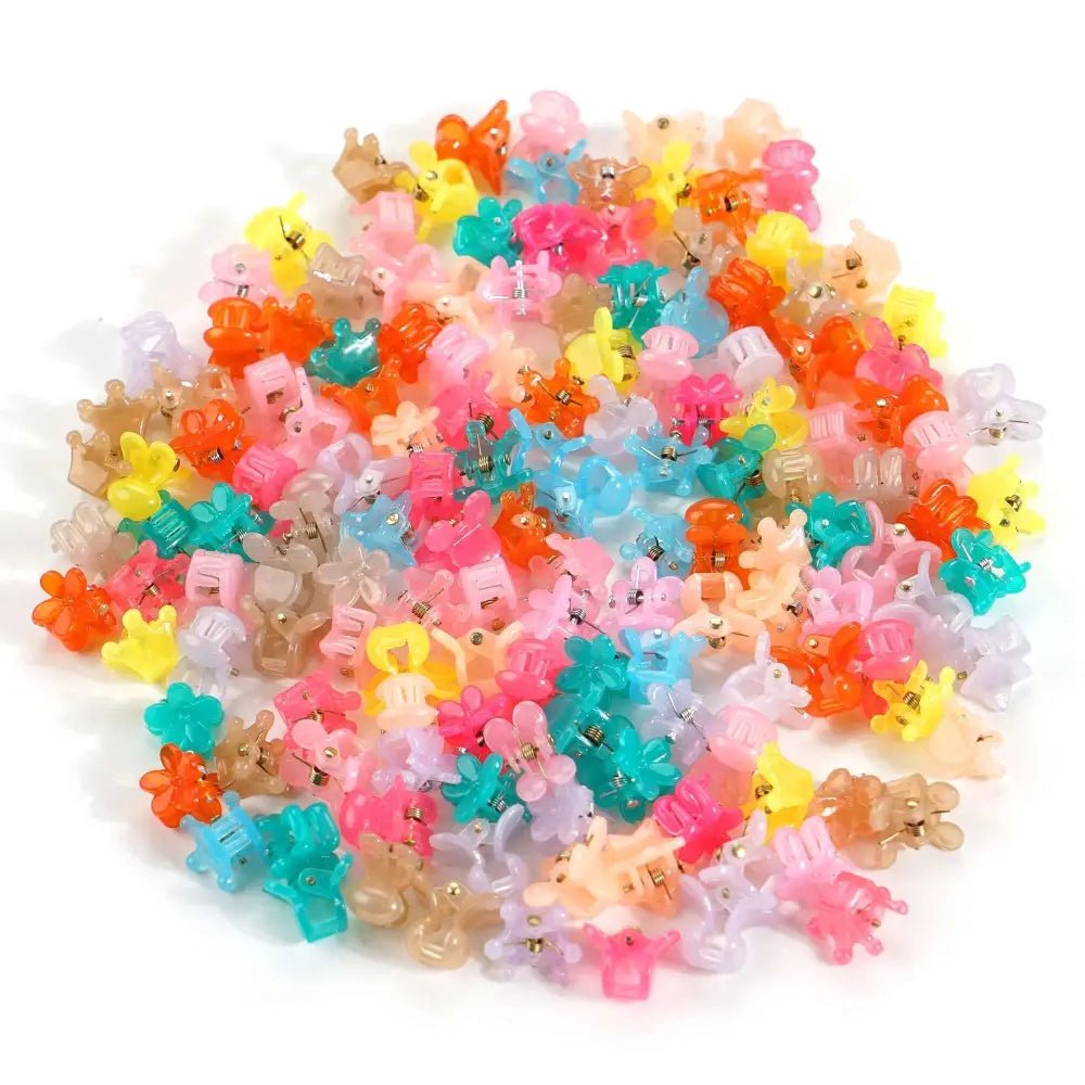 90s Princess Butterfly Clips in Vibrant Colors for Fun Hair Styles - Cosparty