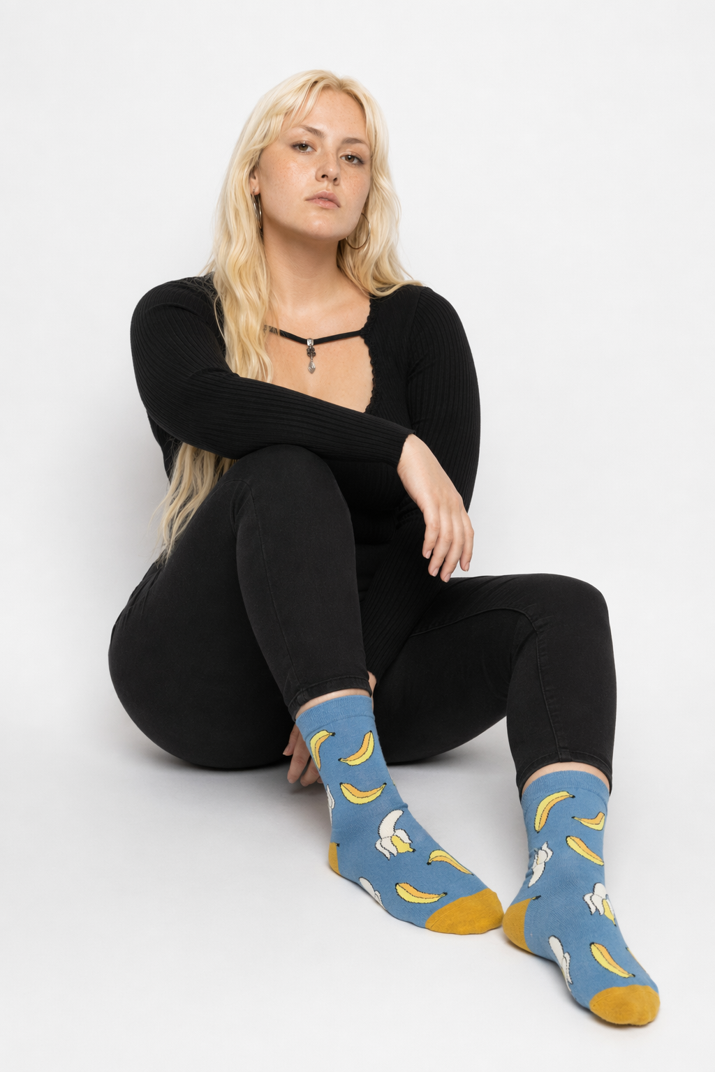 Kawaii Fruit Socks for a Sweet and Cozy Look Bananas