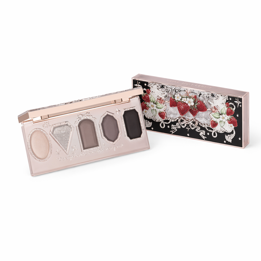 Sparkling Strawberry Eyeshadow Compact Palette 3 Black Currant Ice