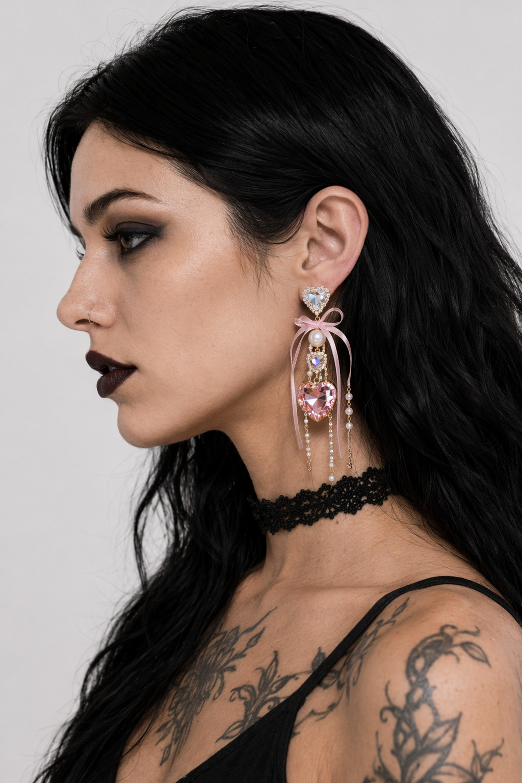 Glamorous Rhinestone and Jewel Earrings for Luxurious Style Default