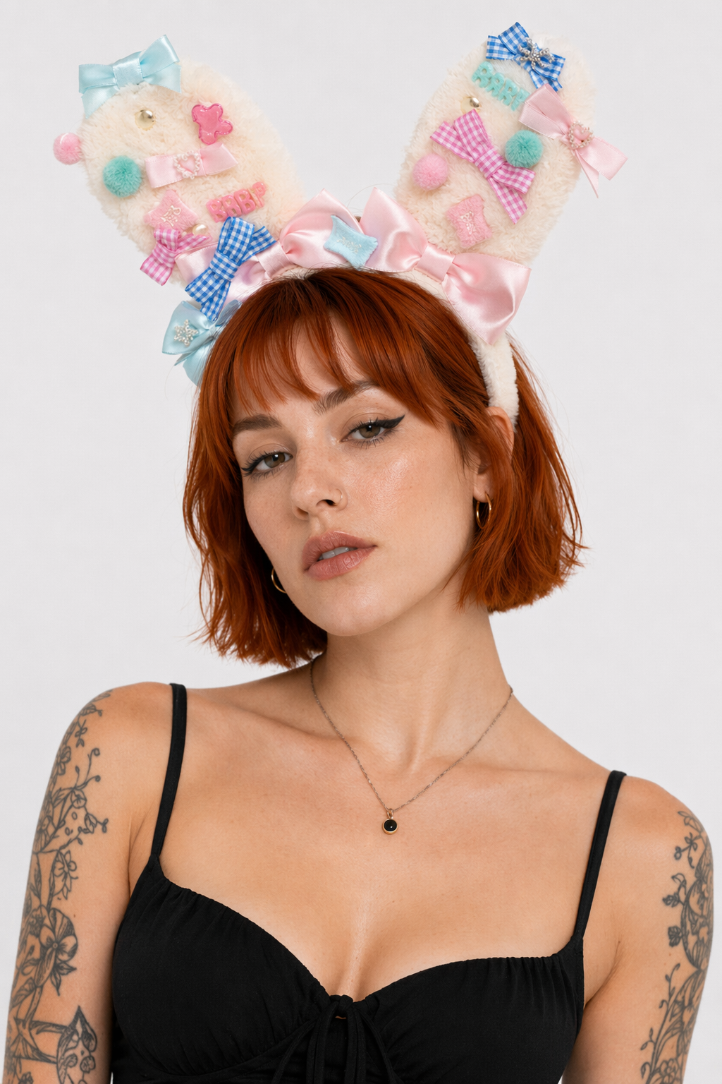 Adorable Bunny Ear Headband for Kawaii and Fairy-Kei Fans Default Title