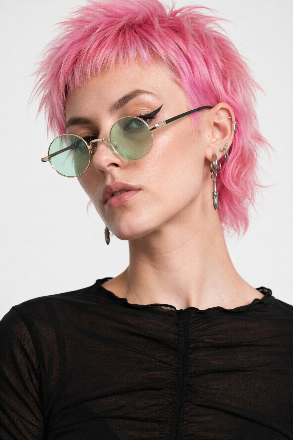 Candy Colored Circle Glasses for Every Style and Aesthetic Green
