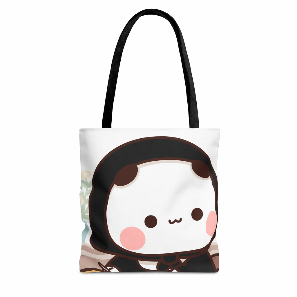 Dudu & Bubu Halloween Tote Bag for Spooky Fun and Everyday Large