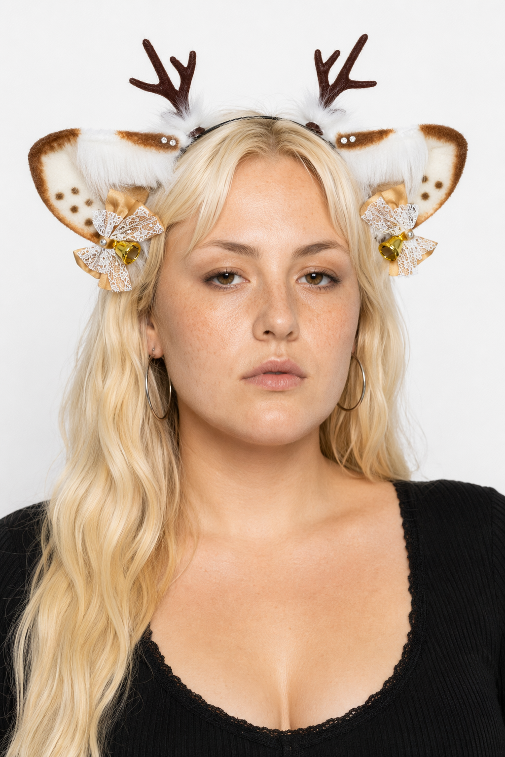 Luxurious Cat Ears Headband for Petplay and Kawaii Fashion Default