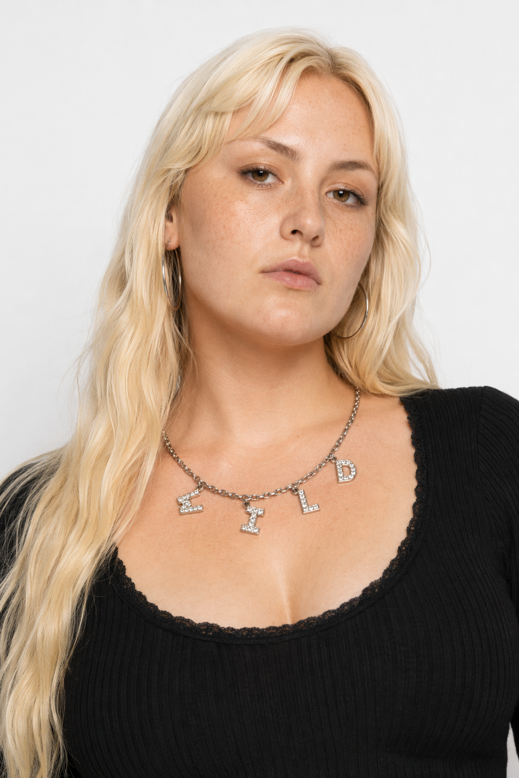 Dazzling Daddy Necklace with Sparkling Rhinestones WILD