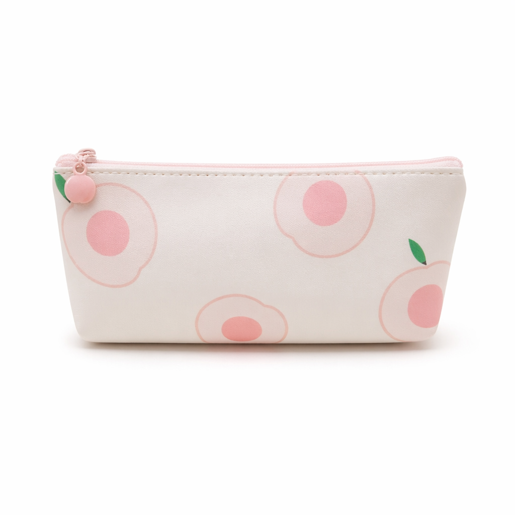 Pastel Unicorn Mermaid Pencil Case for Storing Essentials Peach 2
