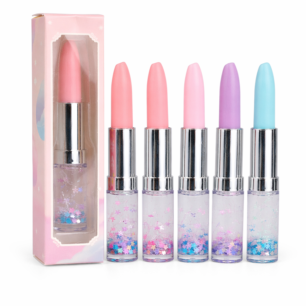 Liquid Glitter Lipstick Shaped Pen for Doodling and Crafts Default Title