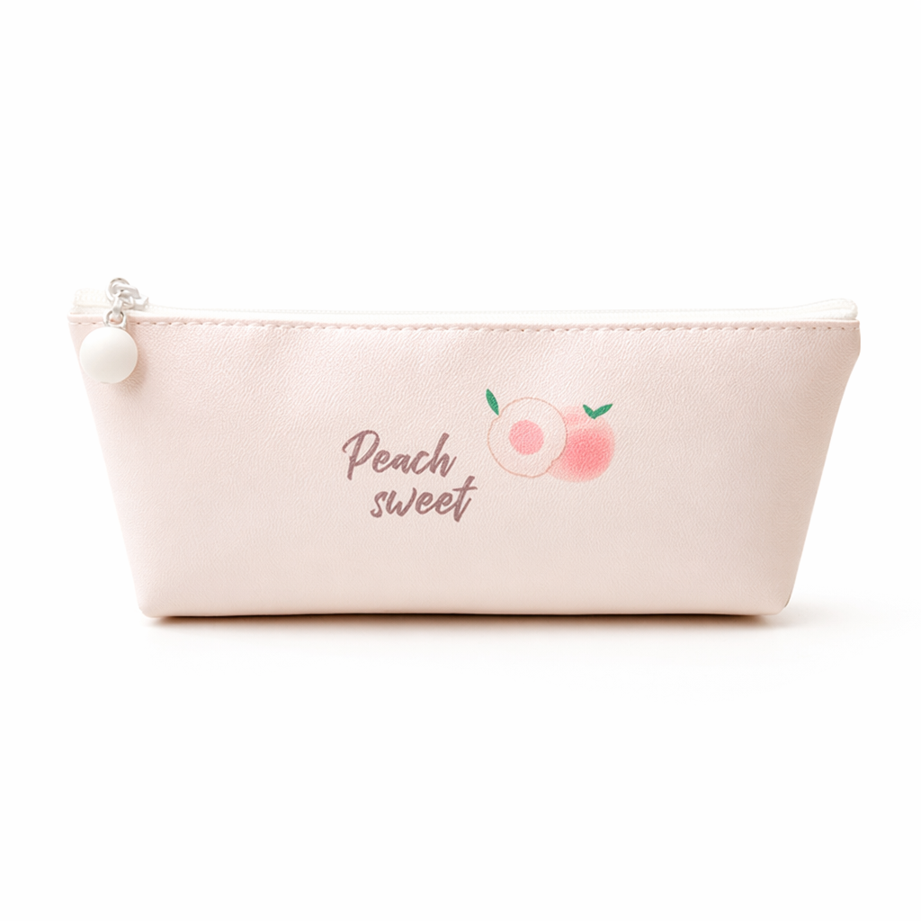 Pastel Unicorn Mermaid Pencil Case for Storing Essentials Peach 4