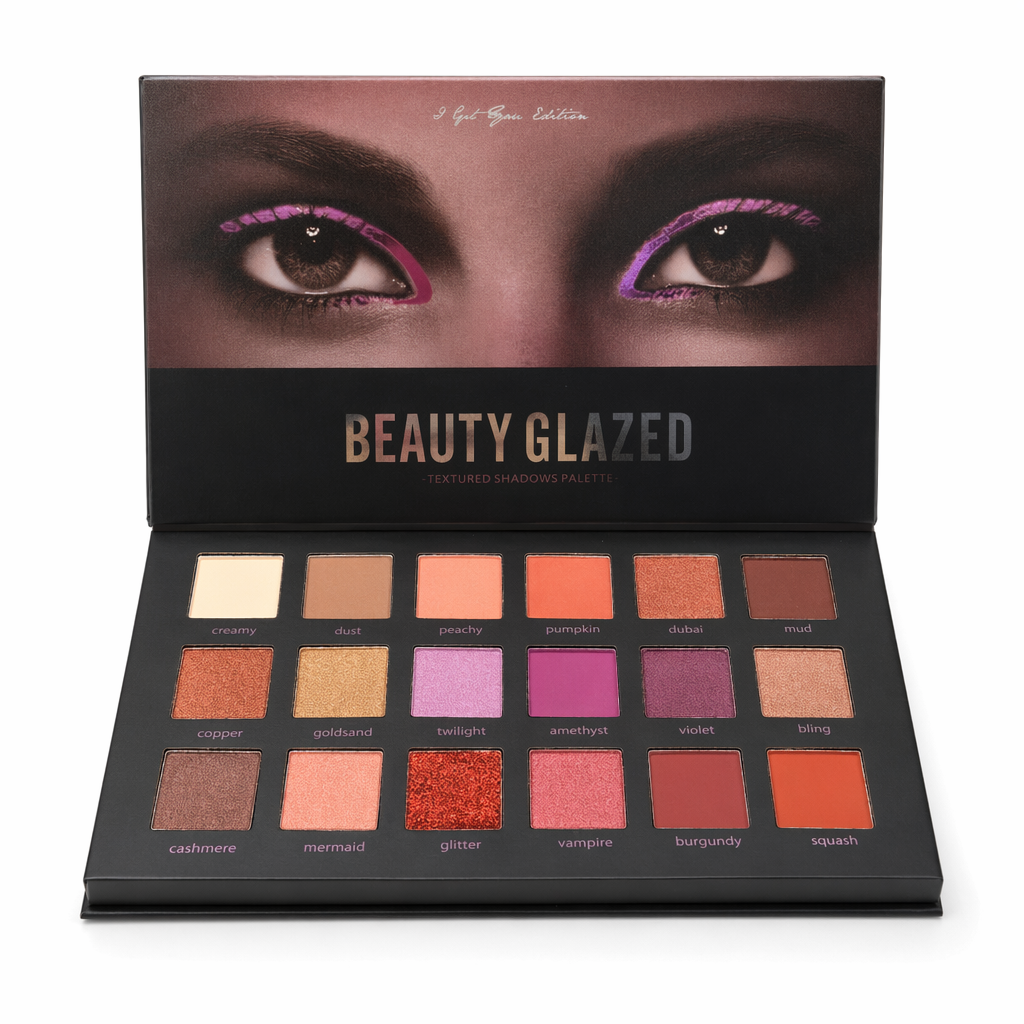 Ultra Glamorous Eyeshadow Palette in Matte and Shimmer Finishes Default Title