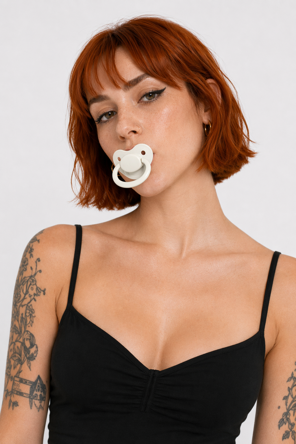 Cute Adult Pacifier for Kawaii Fashion Lovers White